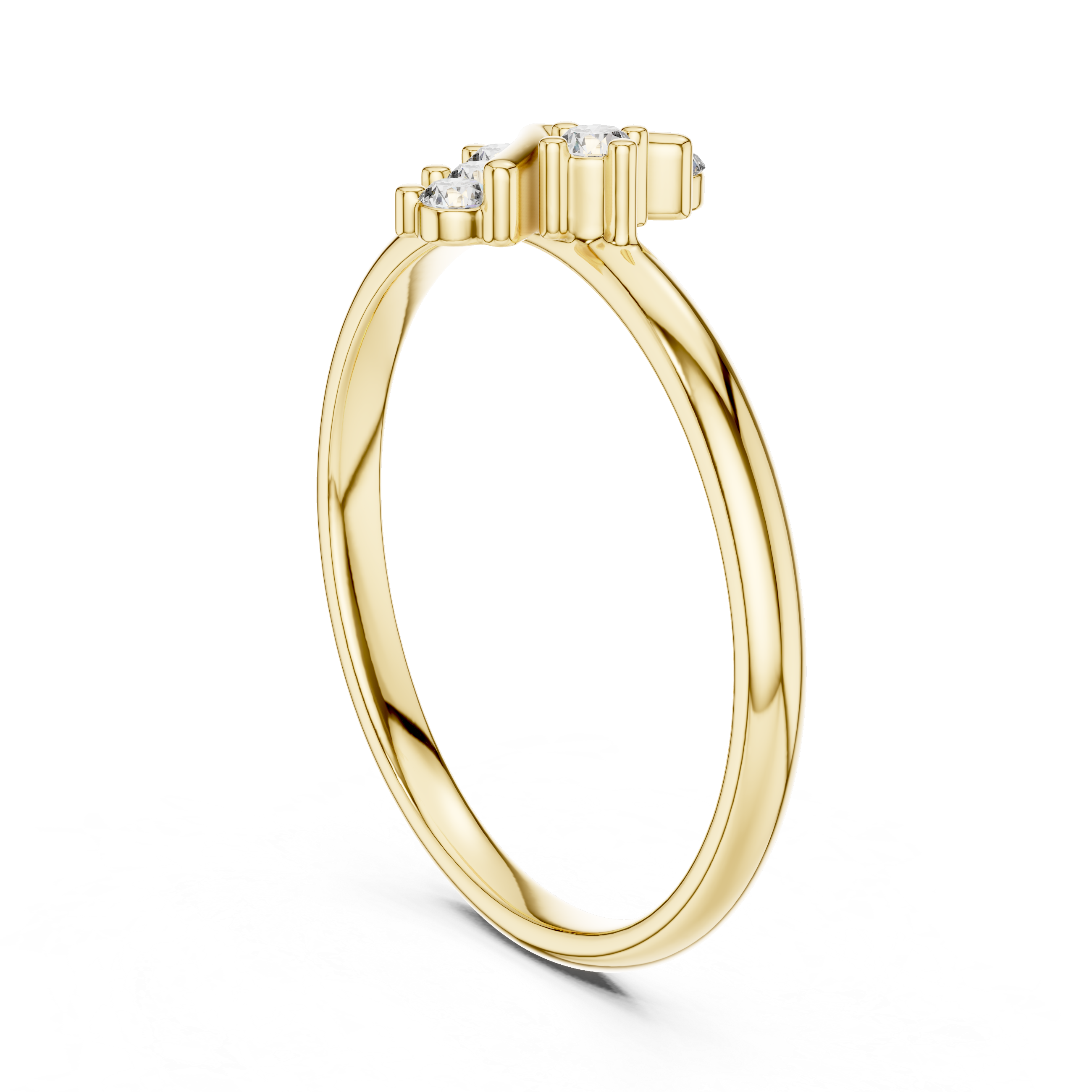 Delicate Diamond Vine Ring