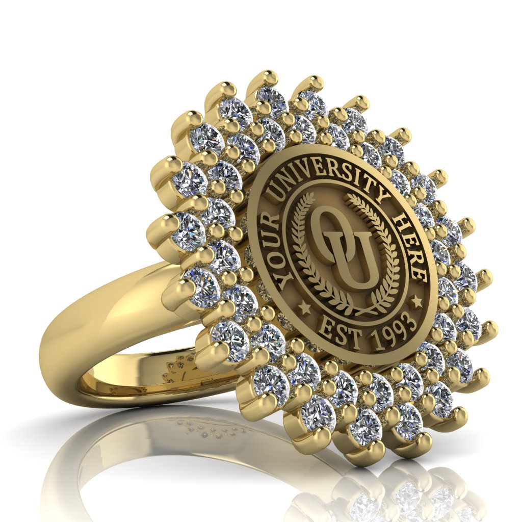 Splendid | Classic Dome Band Custom Collage Ring