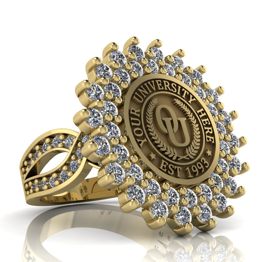 Splendid | Infinity Pave Band Custom Collage Ring