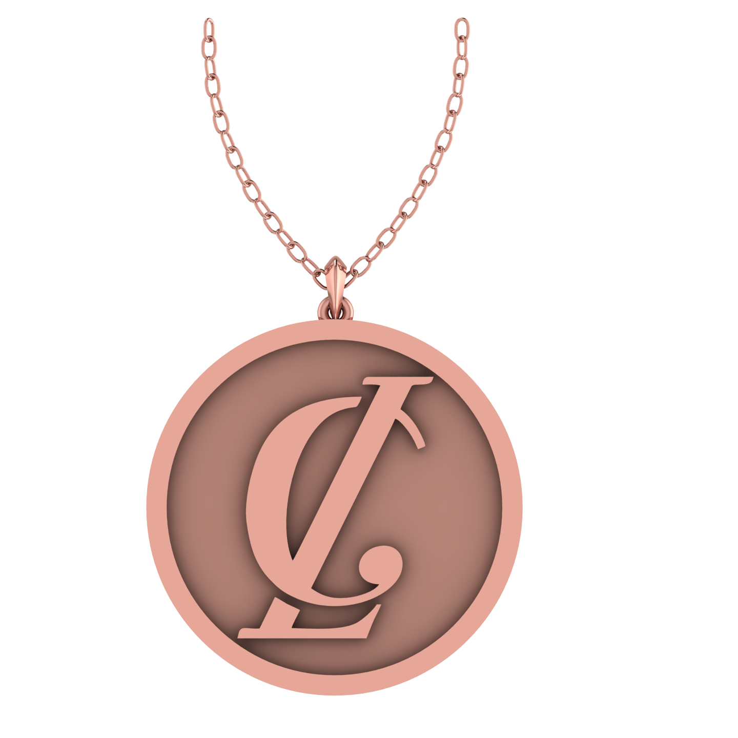 Monogram Pendant