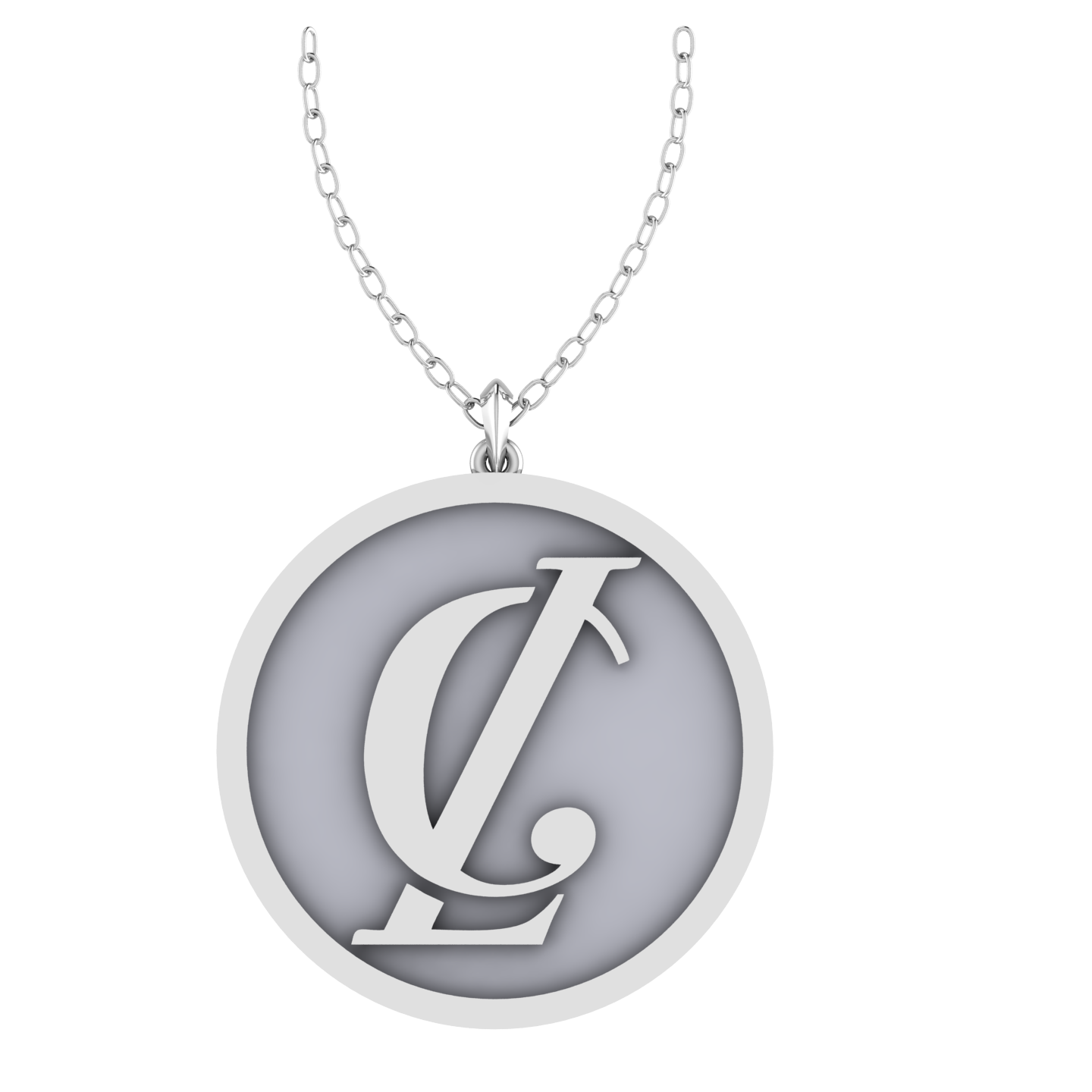 Monogram Pendant