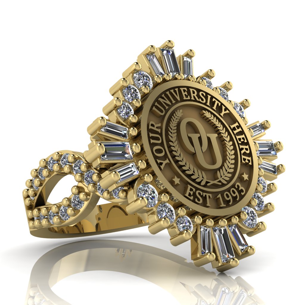 Tramontana | Infinity Pave Band Custom Collage Ring