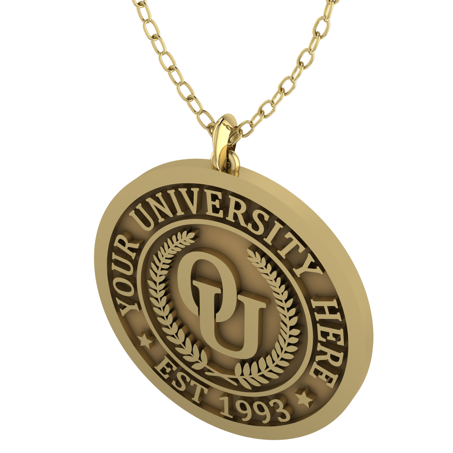 Classic | Custom Unisex University Pendant