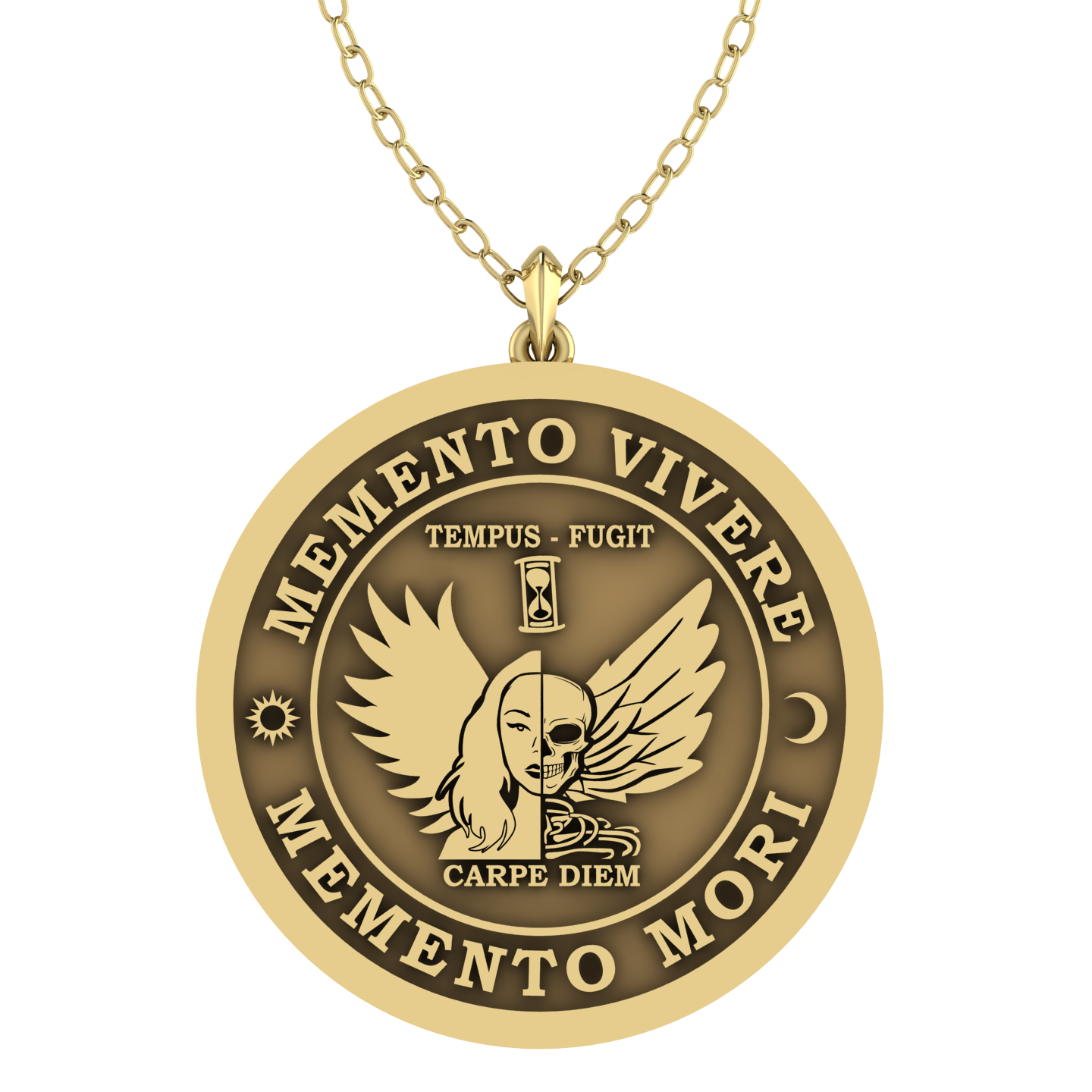 Memento Mori Pendant