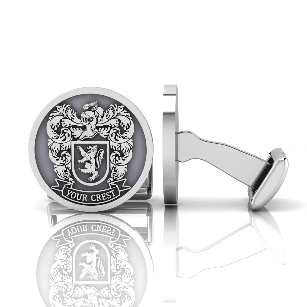 Personalized Family Crest Cufflinks