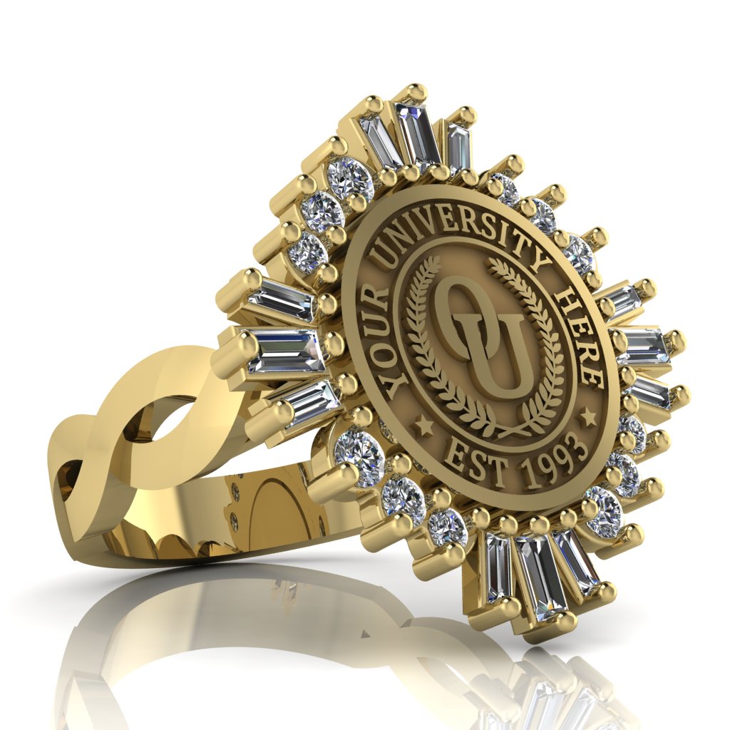 Tramontana | Infinity Loop Band Custom Collage Ring