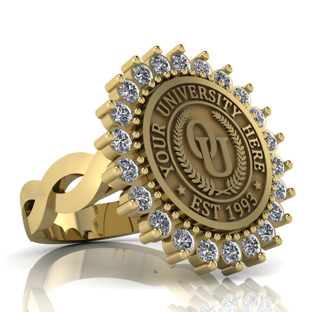 Serku | Infinity Loop Band Custom Collage Ring