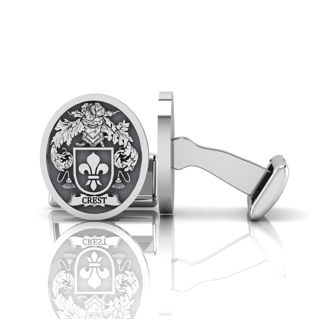 Personalized Family Crest Cufflinks