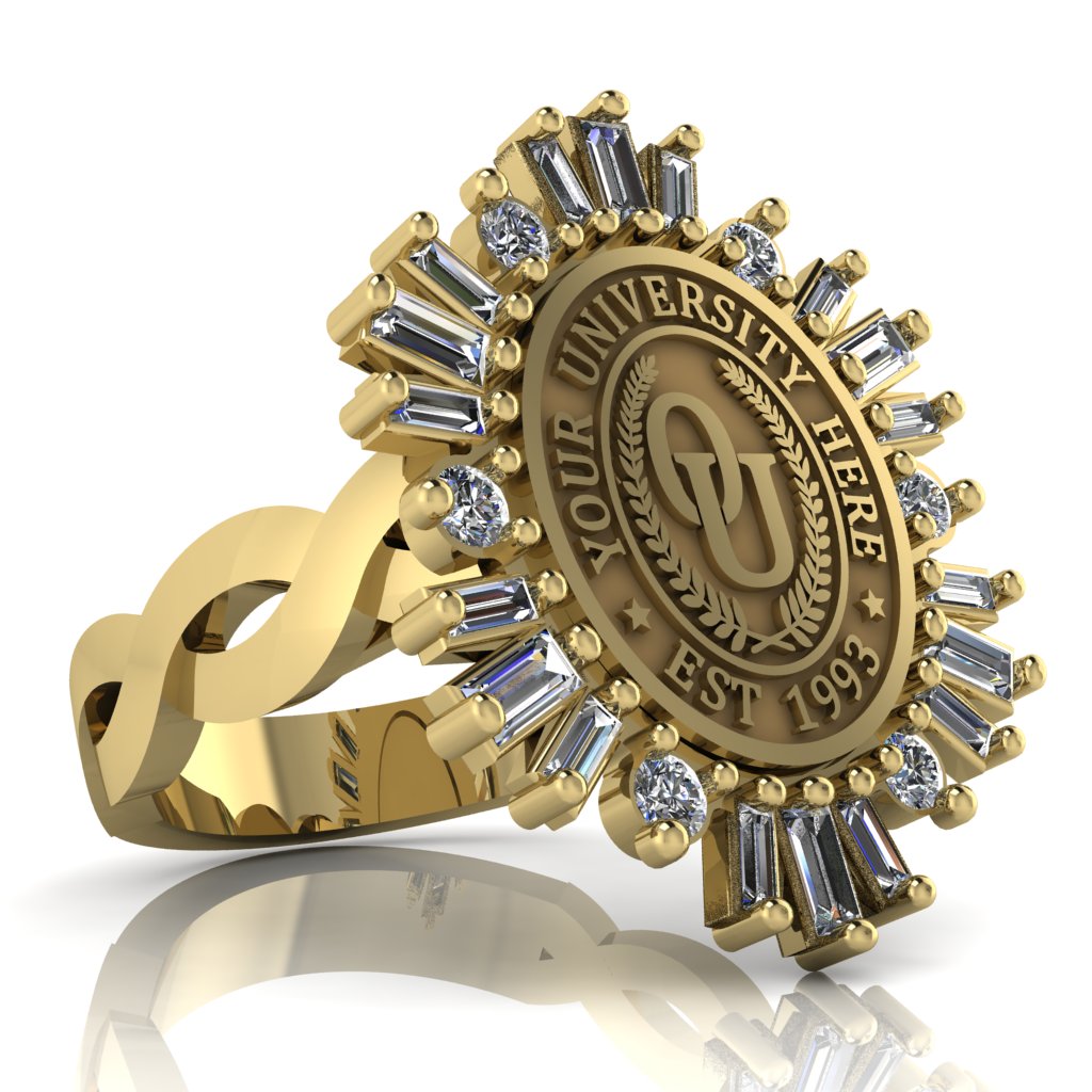 Tramontana | Infinity Loop Band Custom College Ring