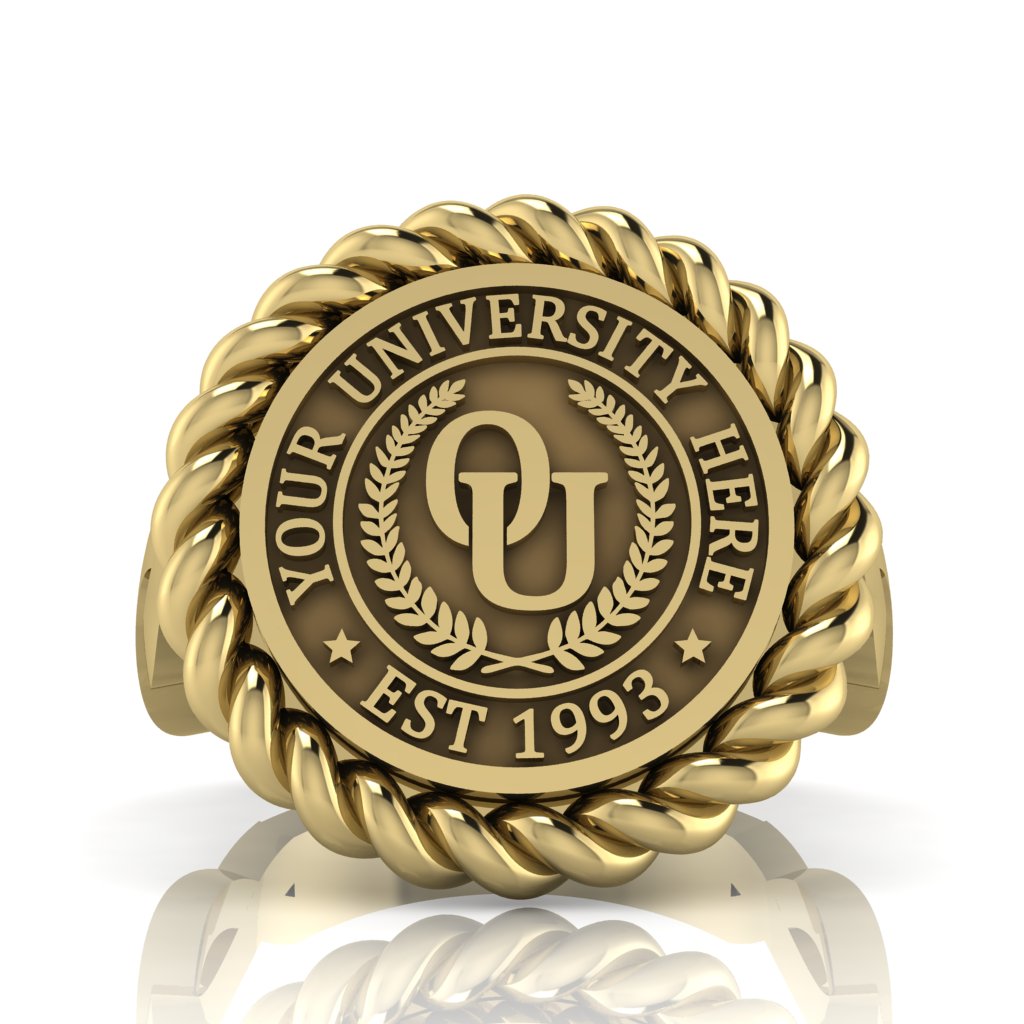 Lubid | Infinity Loop Band Custom Collage Ring