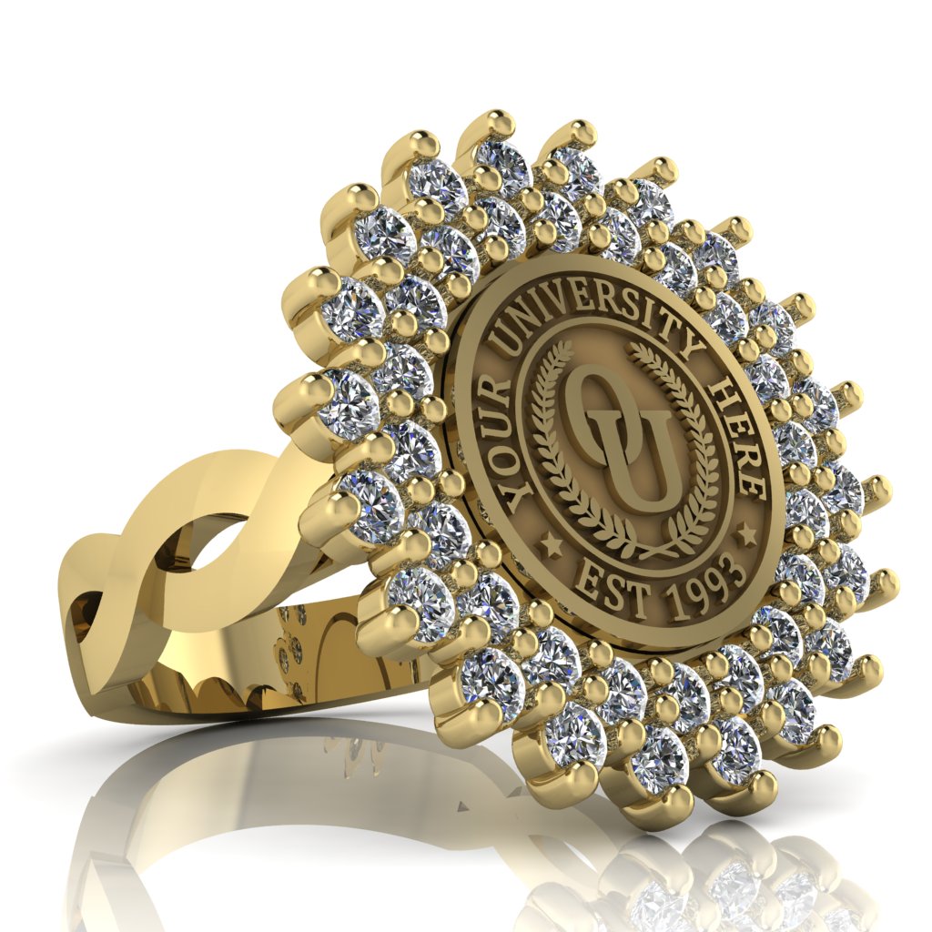 Splendid | Infinity Loop Band Custom Collage Ring