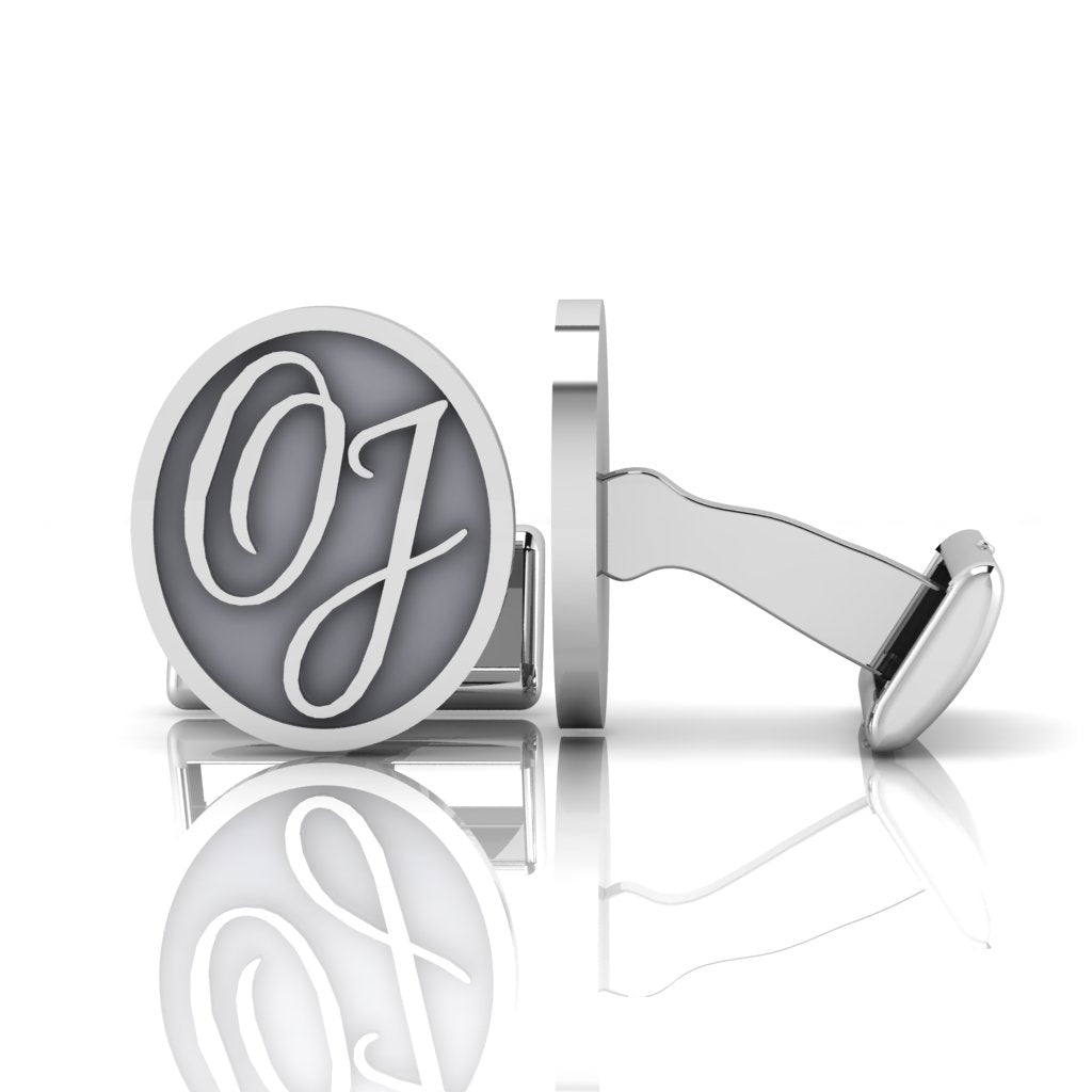 Personalized Monogram Cufflinks
