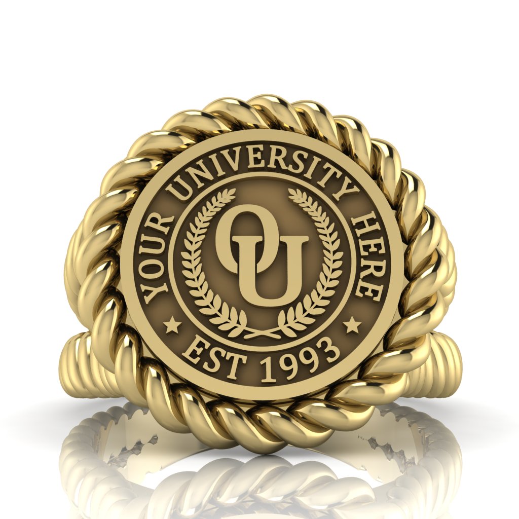 Lubid | V-Rope Band Custom Collage Ring