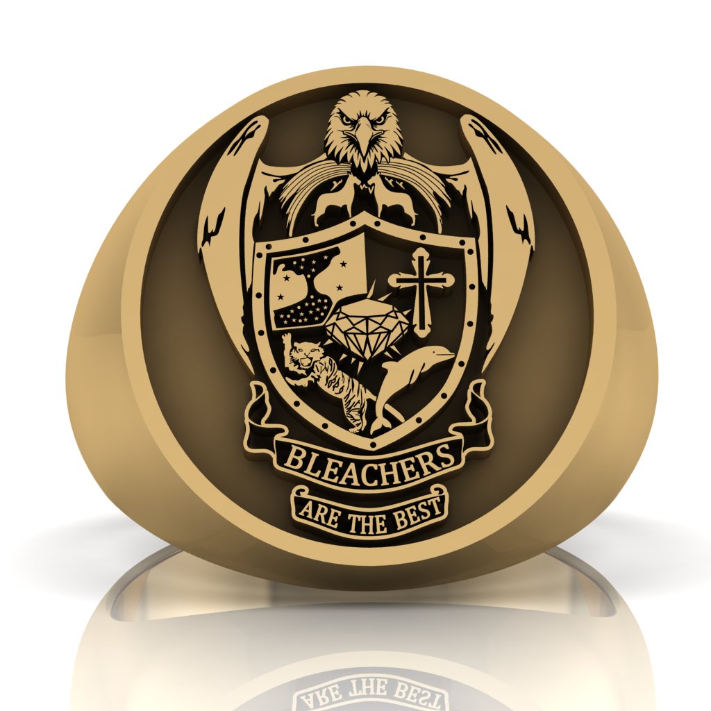 Personalized Family Crest Ring