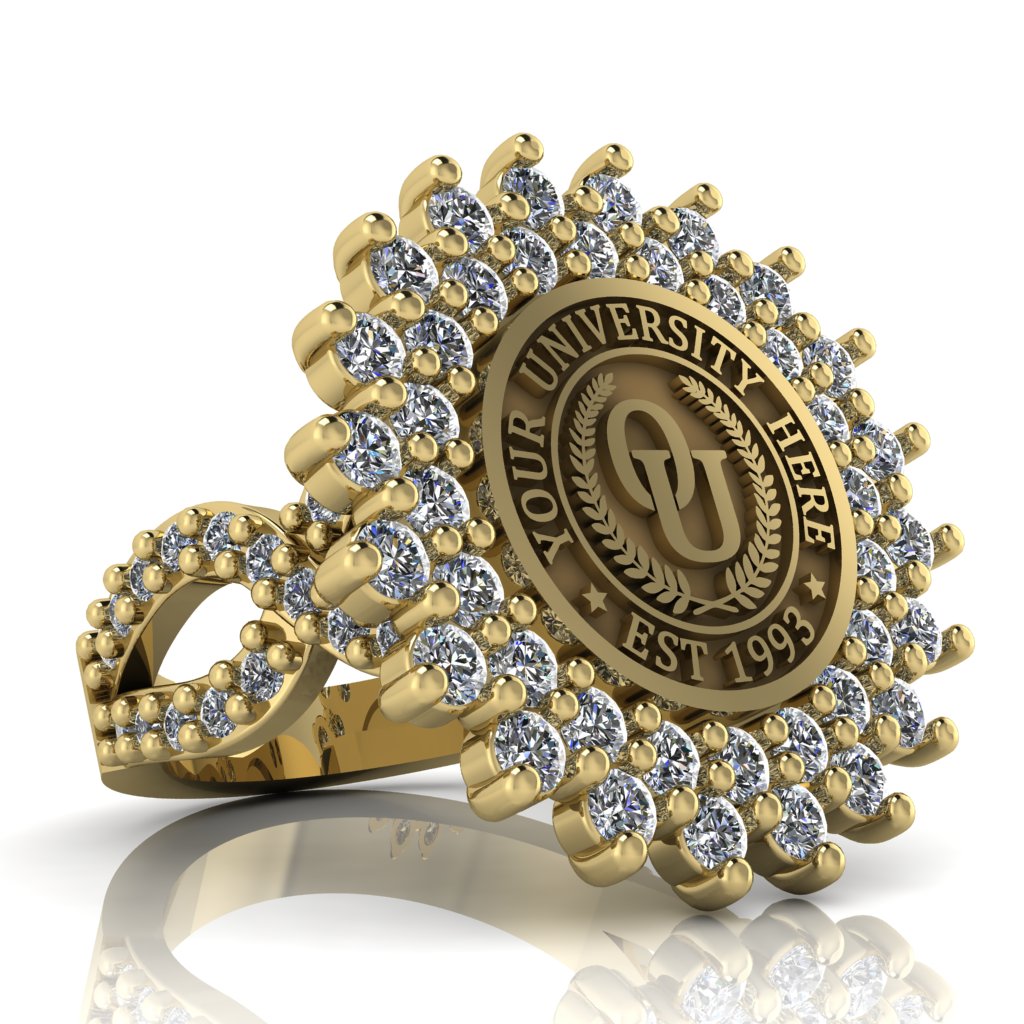 Splendid | Infinity Pave Band Custom Collage Ring