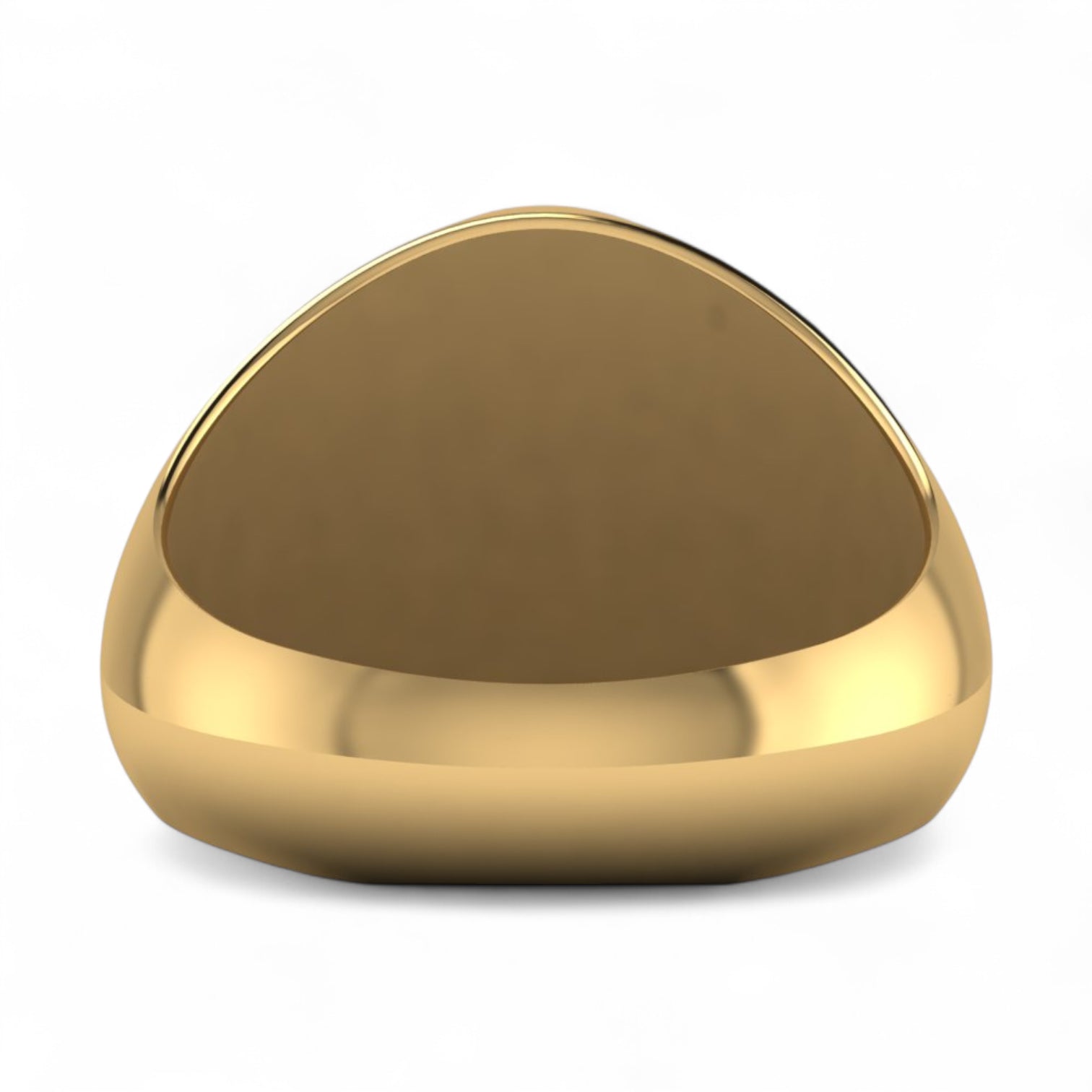 Bague universitaire ronde unisexe