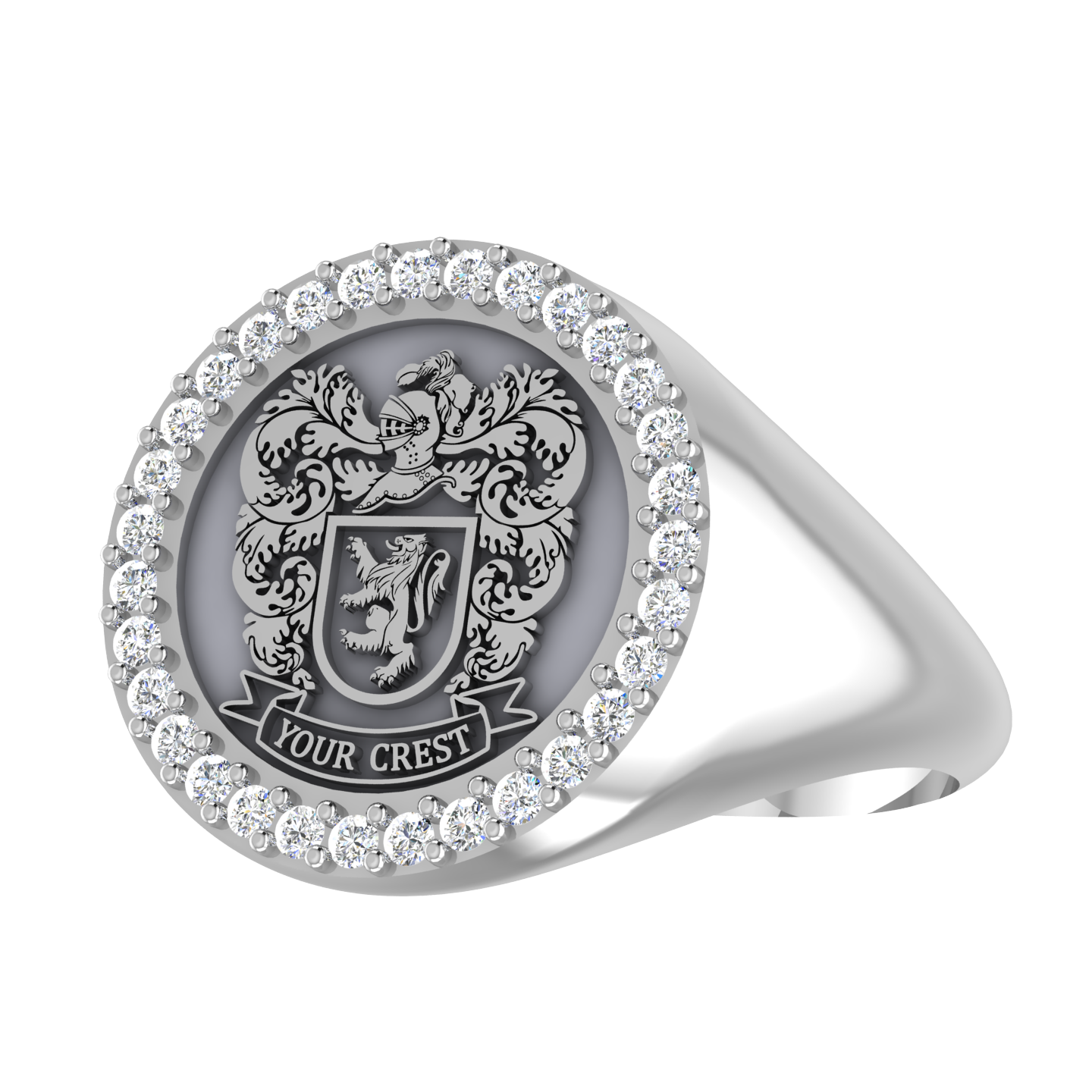 Personalized Family Crest Ring