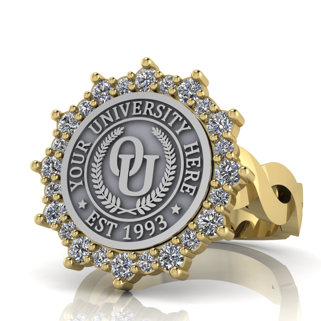 Attraente | Infinity Loop Band Custom Collage Ring