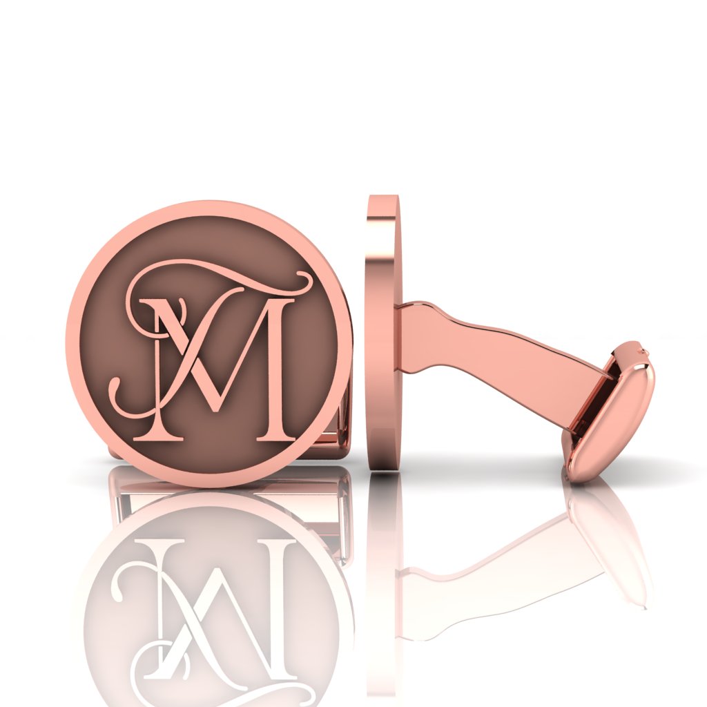 Personalized Monogram Cufflinks