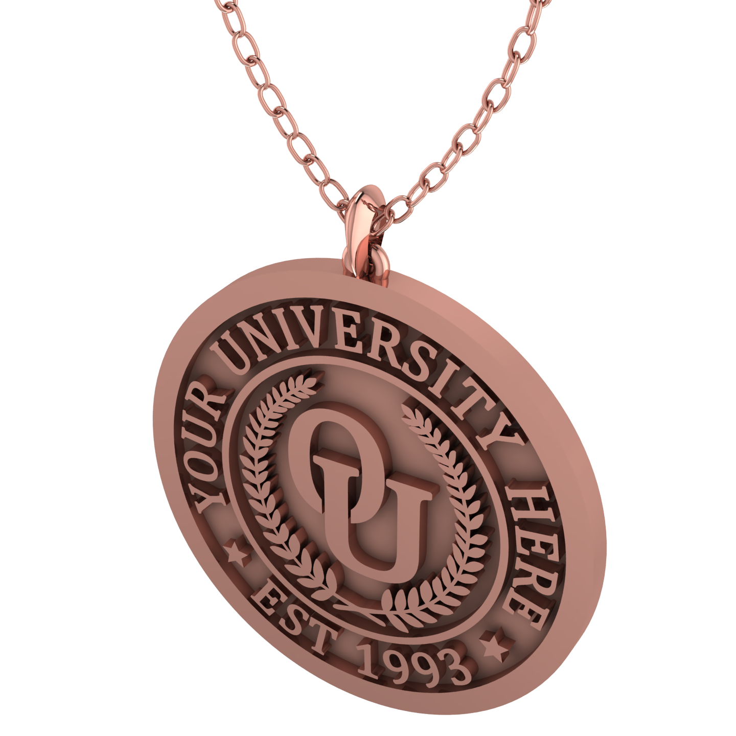 Classic | Custom Unisex University Pendant