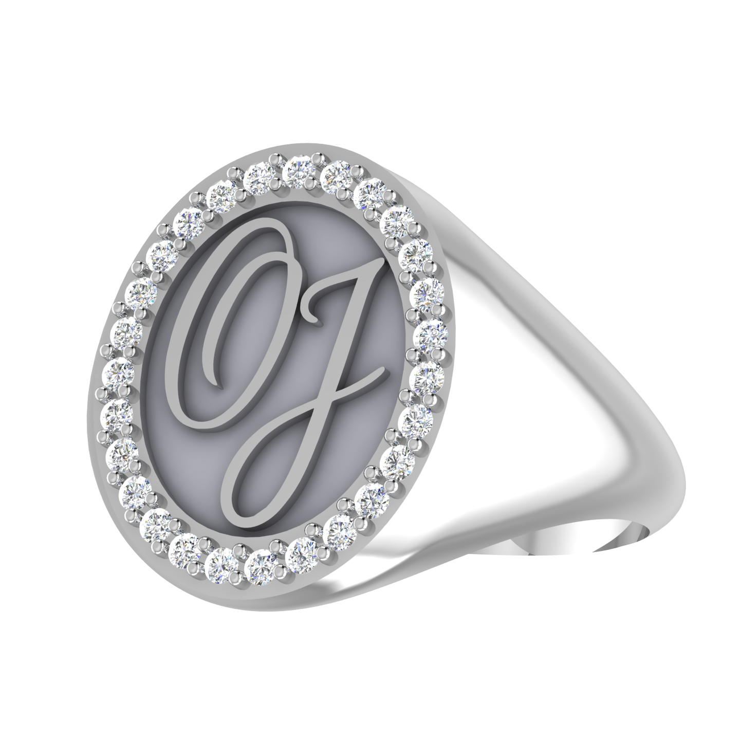 Custom Monogram Ring
