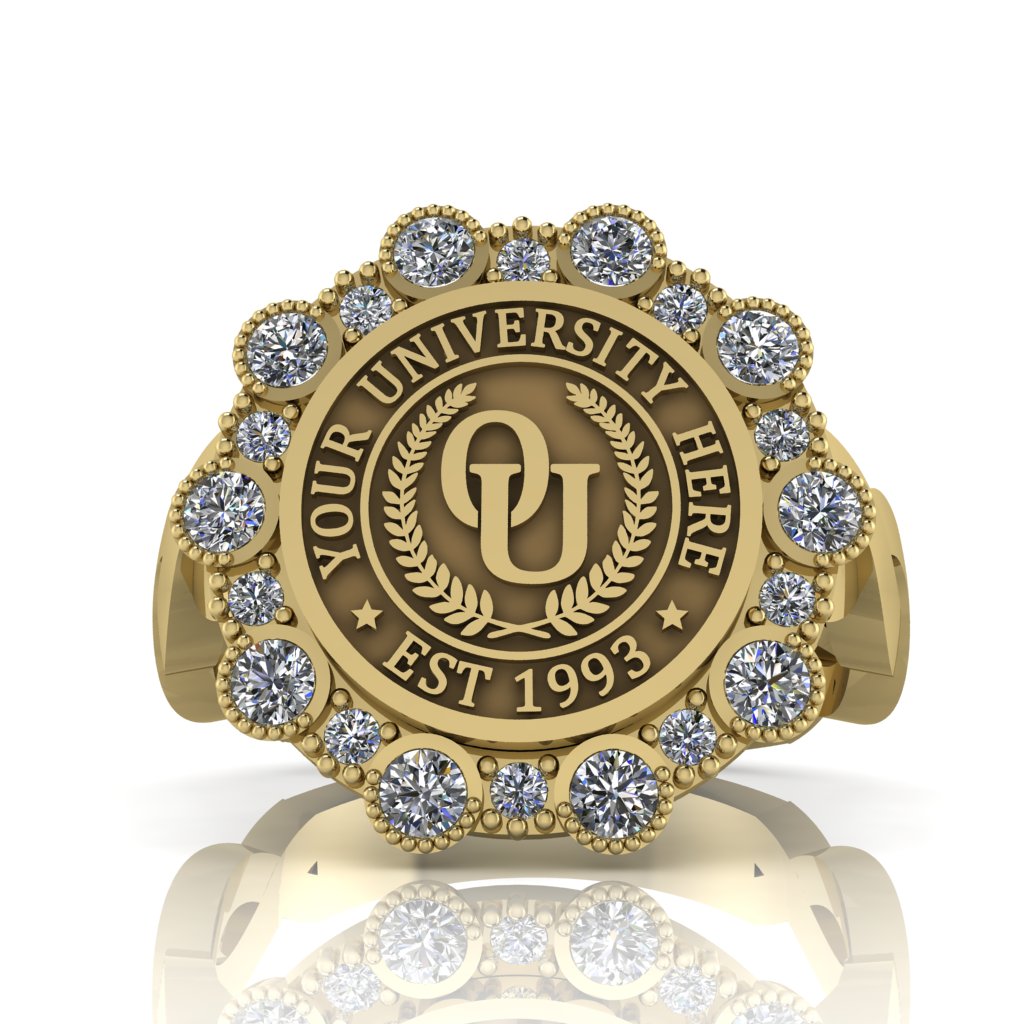 Belgi | Infinity Loop Band Custom Collage Ring