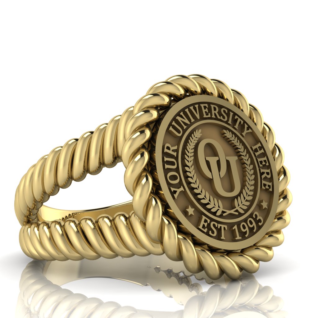 Lubid | V-Rope Band Custom Collage Ring