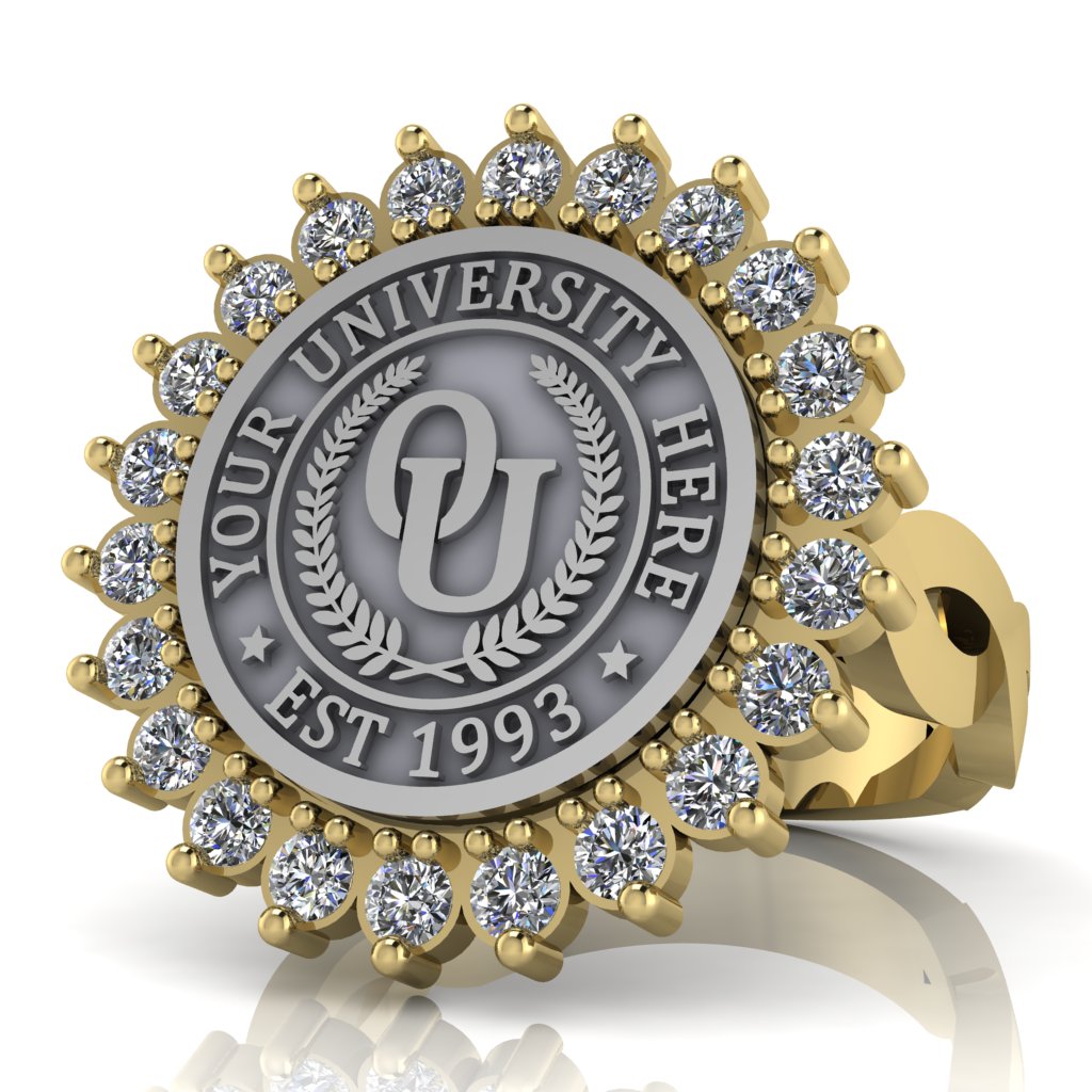 Serku | Infinity Loop Band Custom College Ring