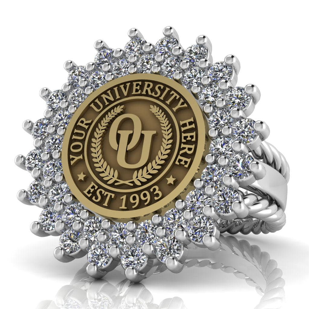 Splendid | Rope Edge Band Custom Collage Ring