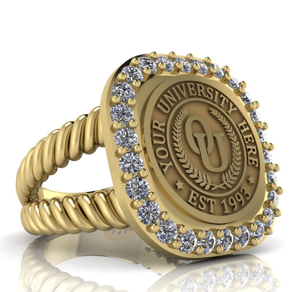 Radius | V-Rope Band Custom Collage Ring