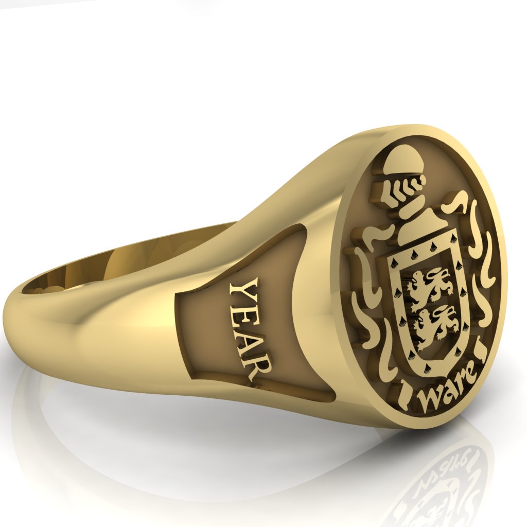Personalized Family Crest Ring