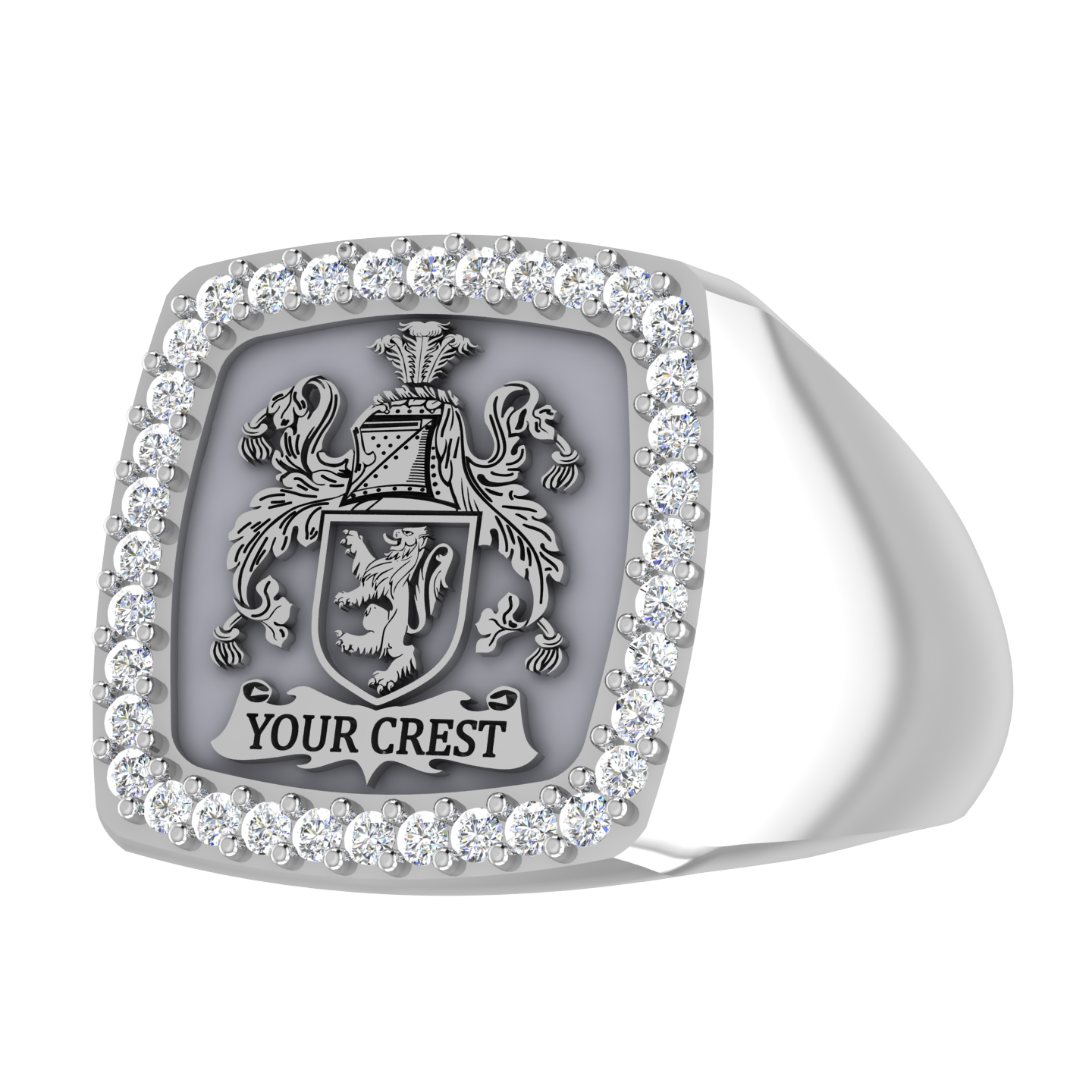 Personalized Family Crest Ring
