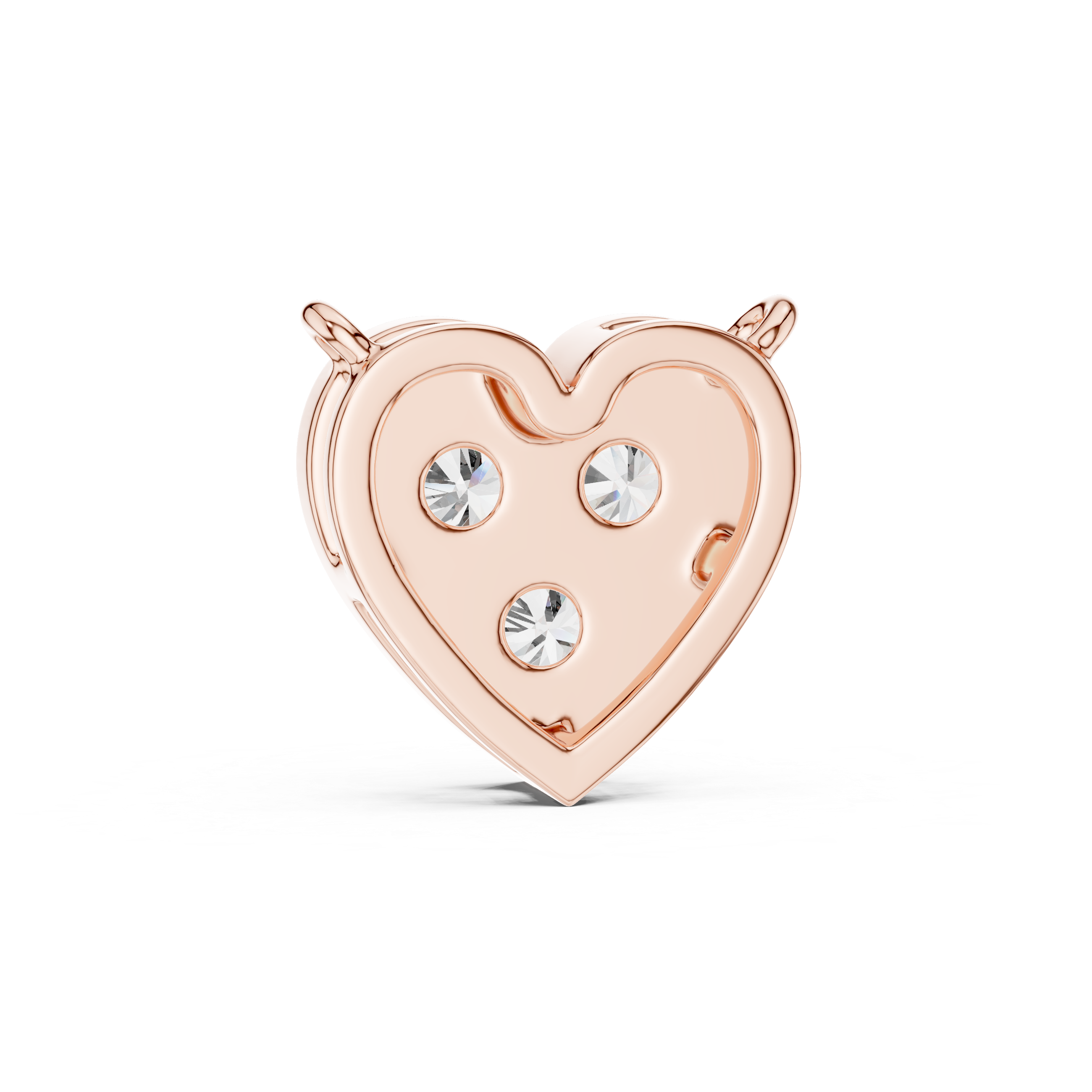 Diamond Heart Pendant Necklace