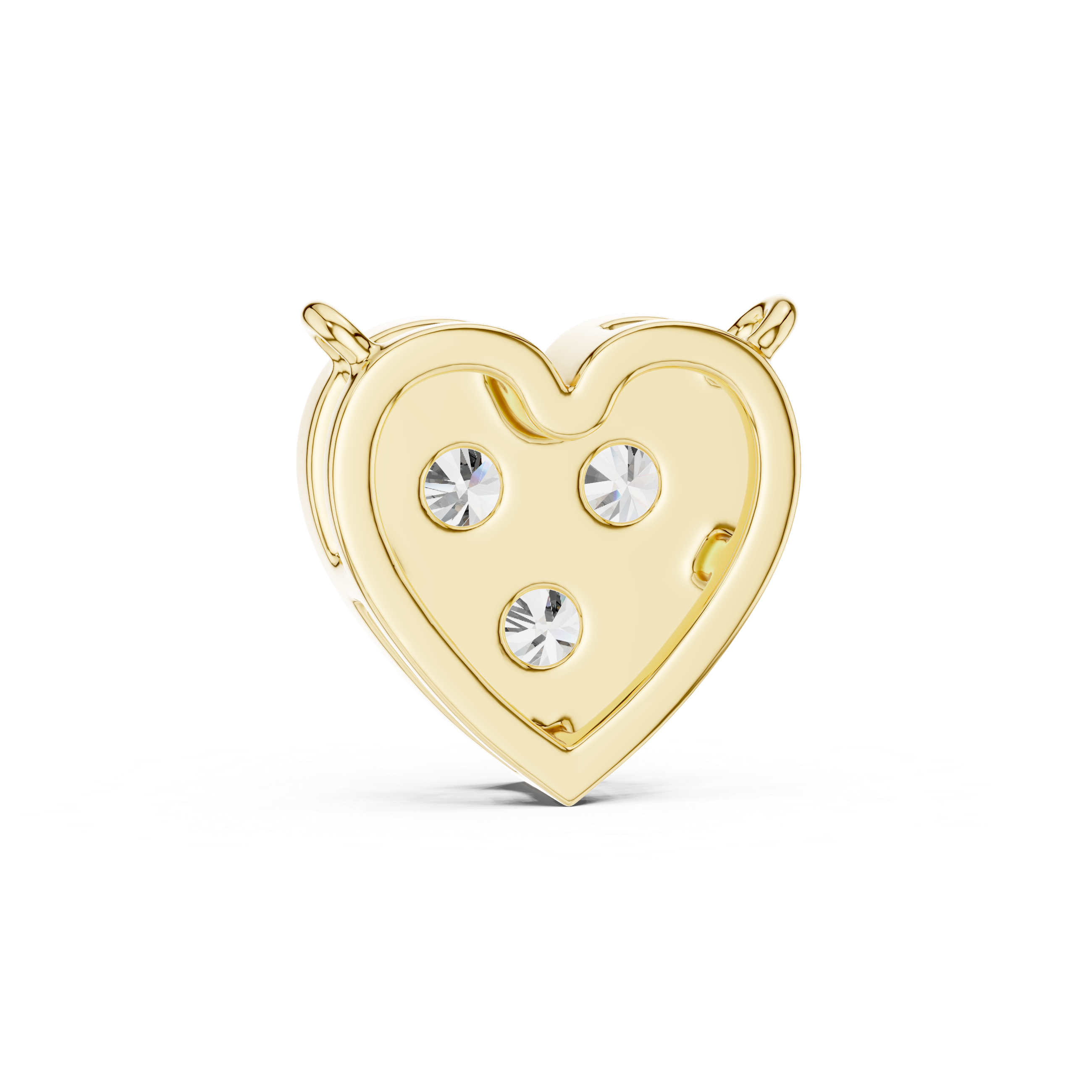 Diamond Heart Pendant Necklace