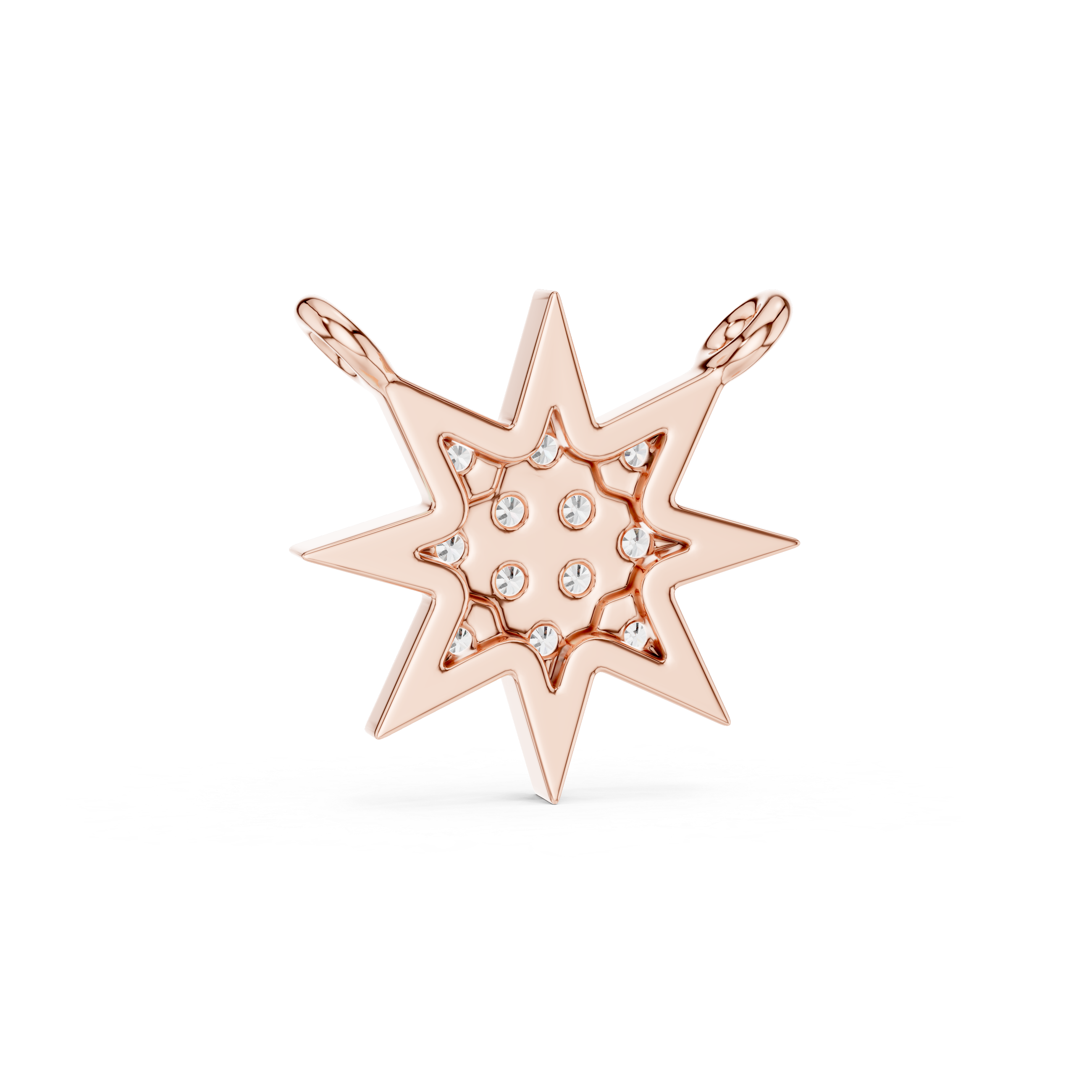 Diamond Star Pendant Necklace