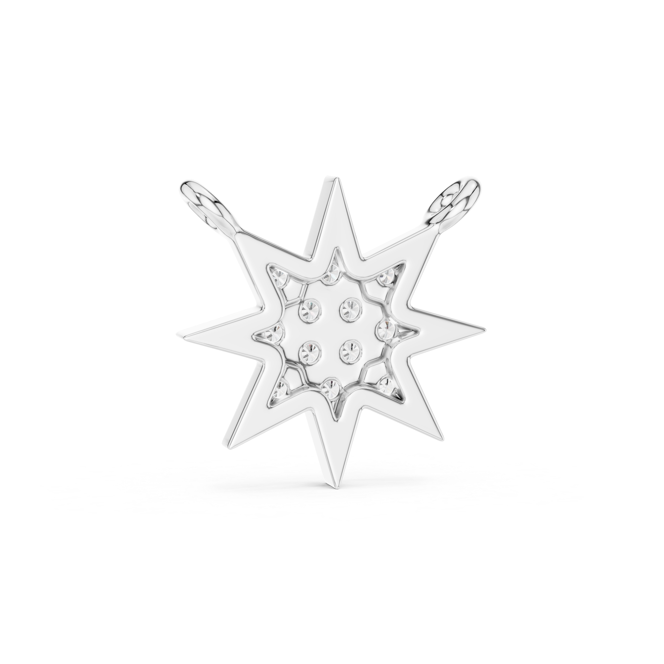 Diamond Star Pendant Necklace