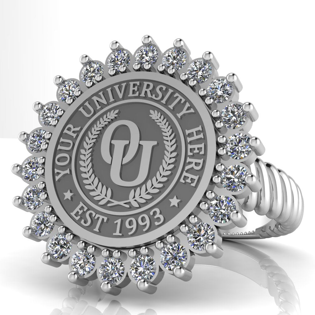 Serku | Rope Core Band Custom Collage Ring