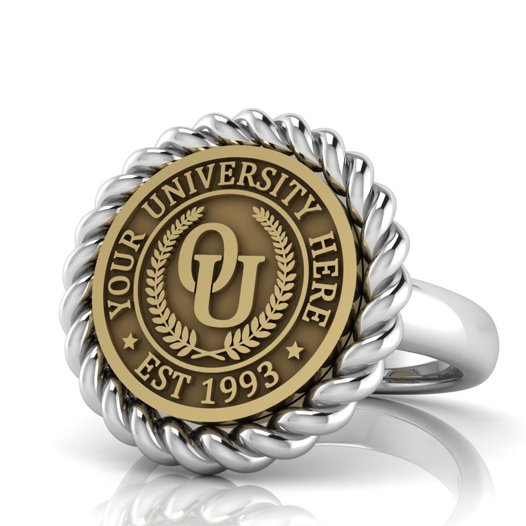 Lubid | Classic Dome Band Custom College Ring