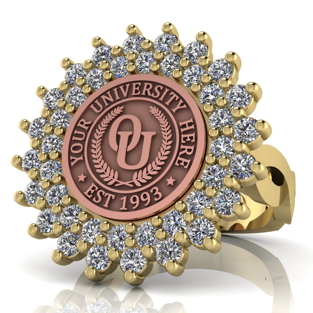 Splendid | Infinity Loop Band Custom Collage Ring