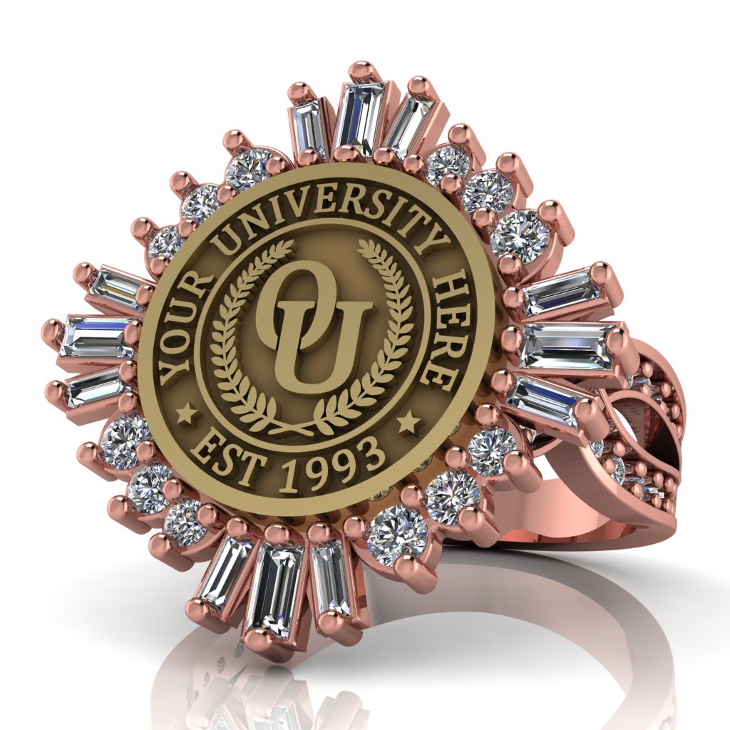 Tramontana | Infinity Pave Band 2 Custom Collage Ring