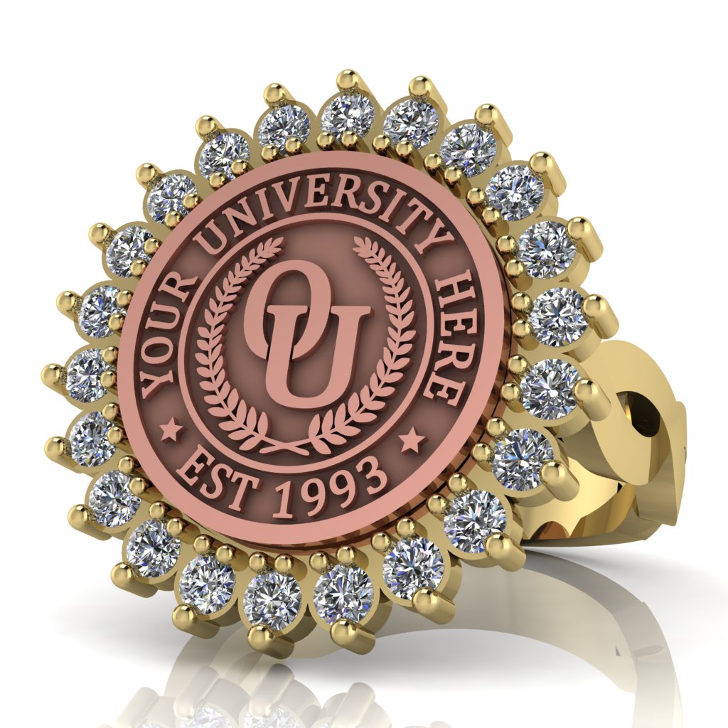 Serku | Infinity Loop Band Custom College Ring