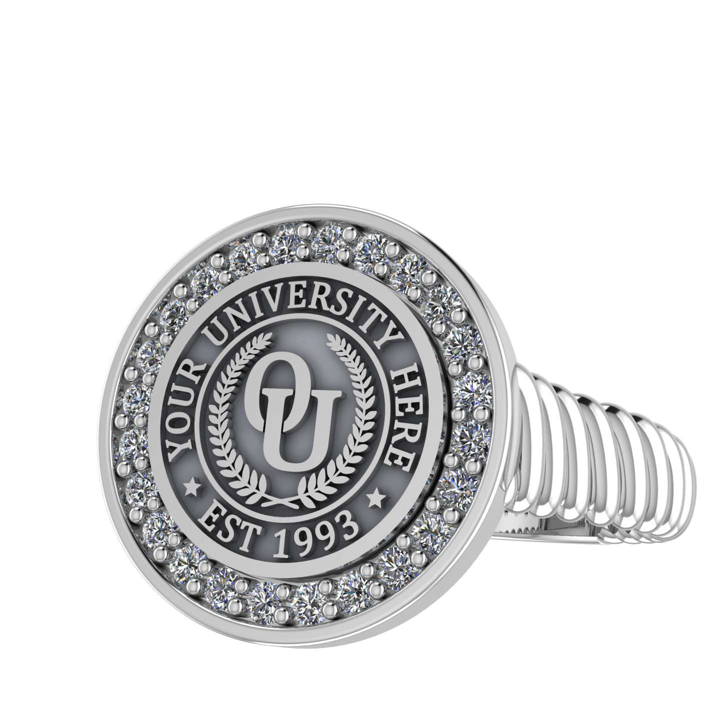 Agonisch | Rope Core Band Custom College Ring