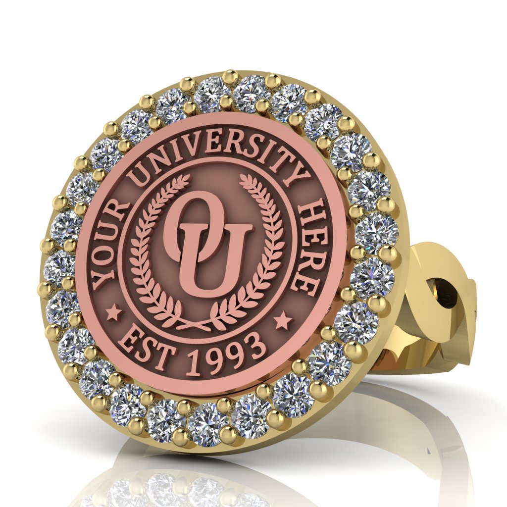 Circum | Infinity Loop Band Custom College Ring