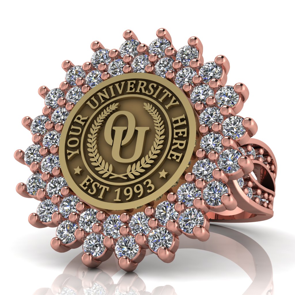 Splendid | Infinity Pave Band Custom Collage Ring