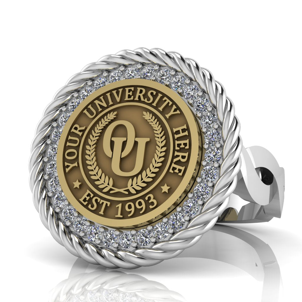 Arrecerat | Infinity Loop Band Custom Collage Ring