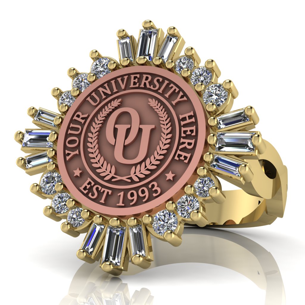 Tramontana | Infinity Loop Band Custom College Ring