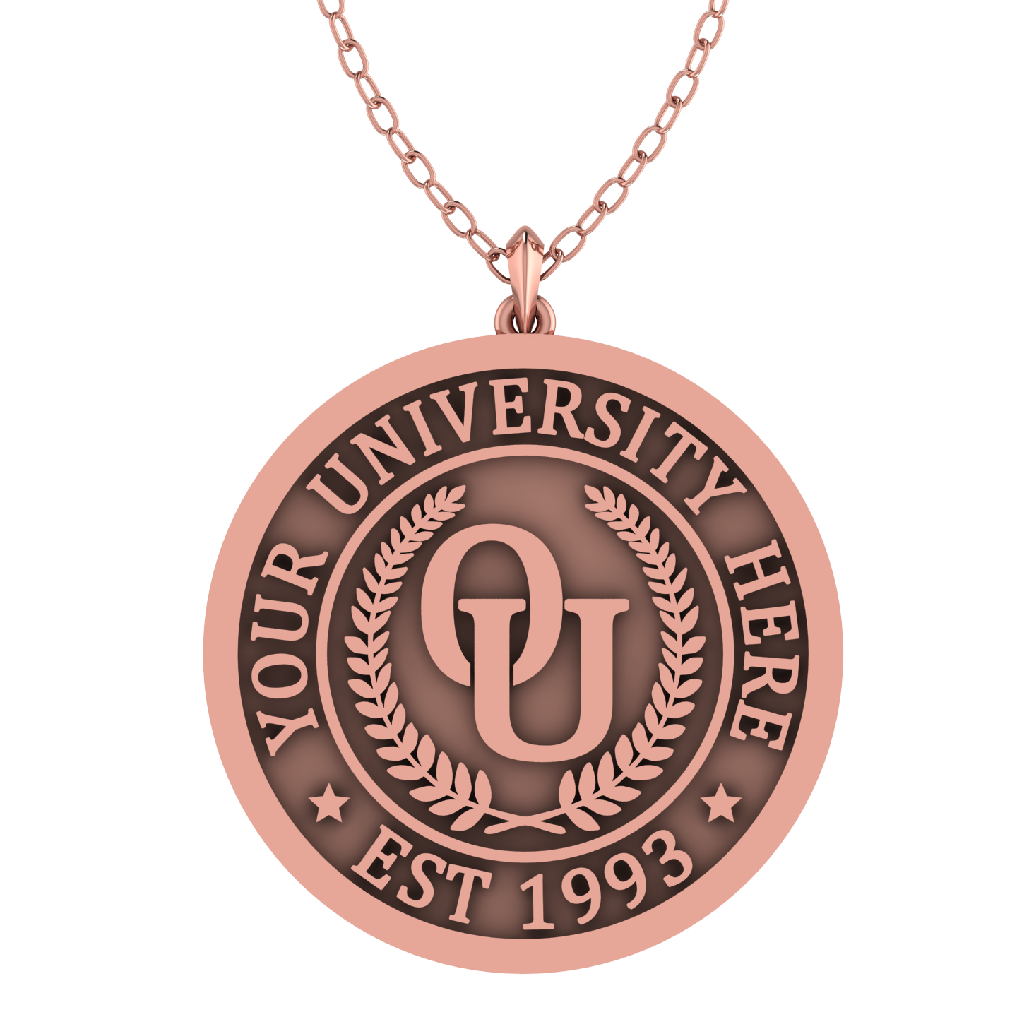 Classic | Custom Unisex University Pendant