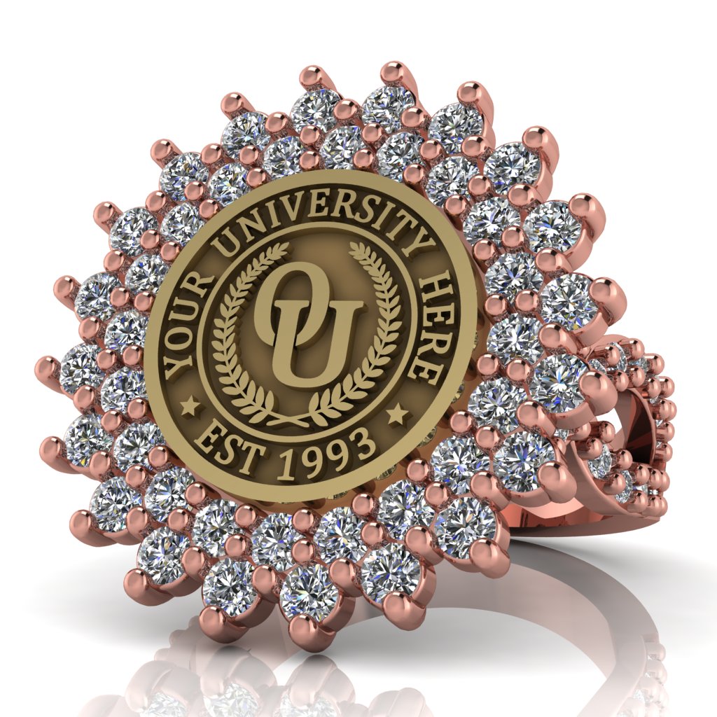 Splendid | Infinity Pave Band Custom Collage Ring