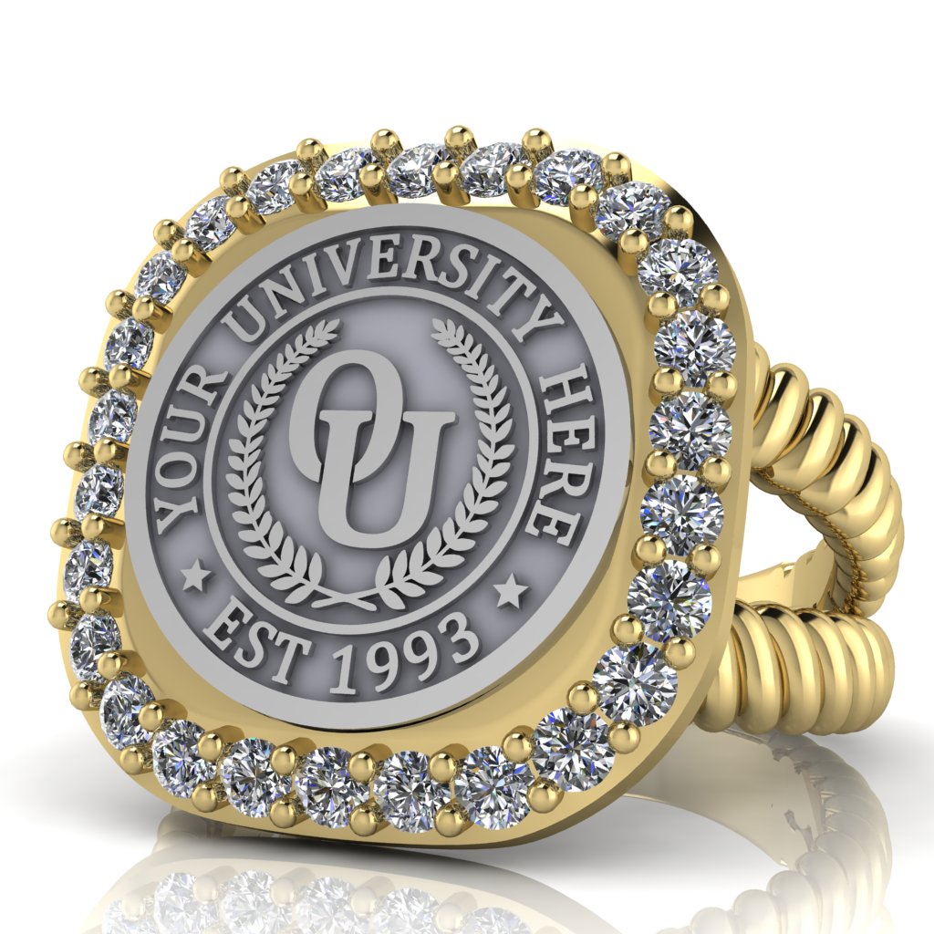 Radius | V-Rope Band Custom Collage Ring