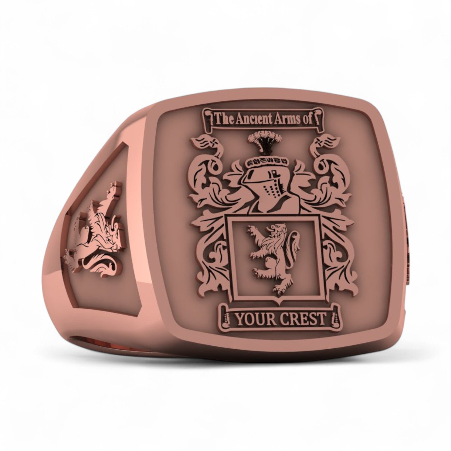 Family Crest Ring – Custom Engraved Signet Ring | Heritage Keepsake Jewelry